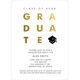 Gold Foil Graduate Invitations Image 5 of 5